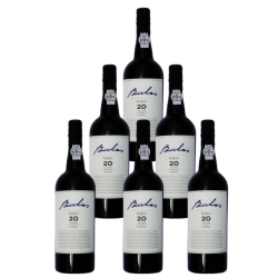 6 Flasker Bulas 20 rs Tawny