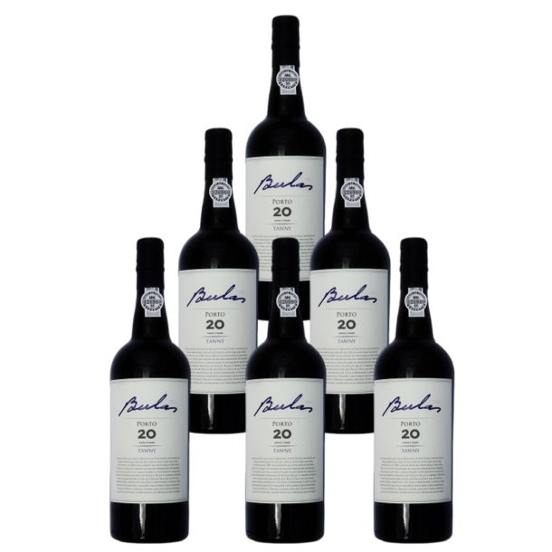 6 Flasker Bulas 20 rs Tawny