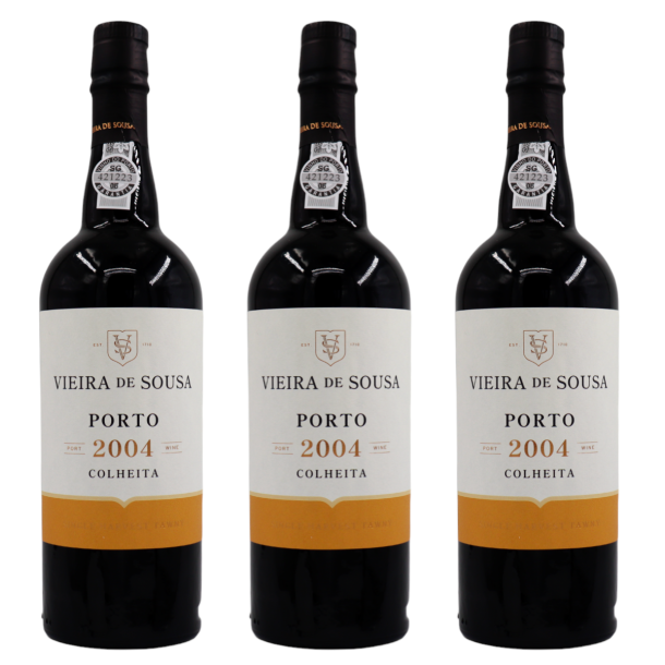 3 Flasker Vieira de Sousa Colheita 2004