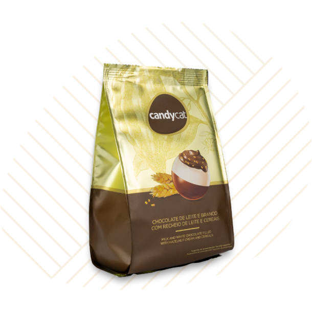 Fyldte chokoladekugler - Dobbelt chokoade 134g