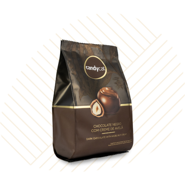 Fyldte chokoladekugler - M�rk chokolade 134g 