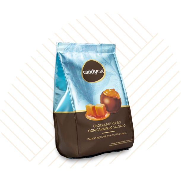 Fyldte chokoladekugler - Saltkaramel 134g 