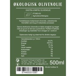 Enlogo kologisk Ekstra Jomfru Olivenolie