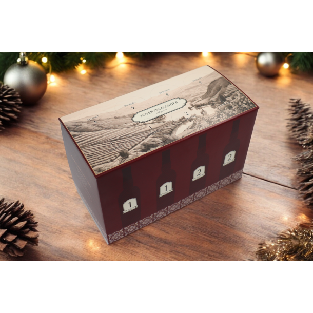Adventskalender med Portvin - 8x5cl