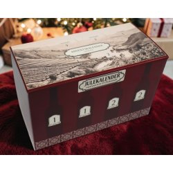 Adventskalender med Portvin og chokolade