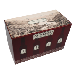Adventskalender med Portvin og chokolade