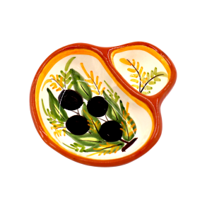 Todelt Oliven skl - Lille - Oliven