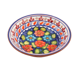 Salatskl 27 cm - Blomster