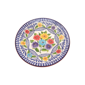 Fad 43 cm - Blomster