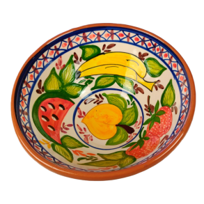 Sk�l 21 cm - Blomster