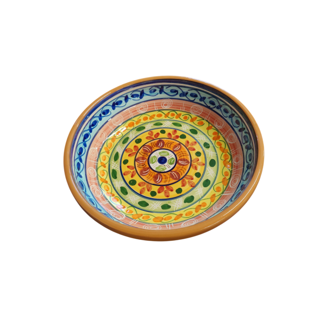 Salatskl 30 cm - Farverig