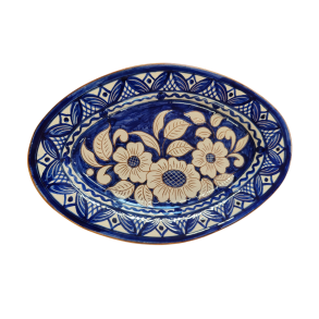 Ovalt fad 29 cm - Bl