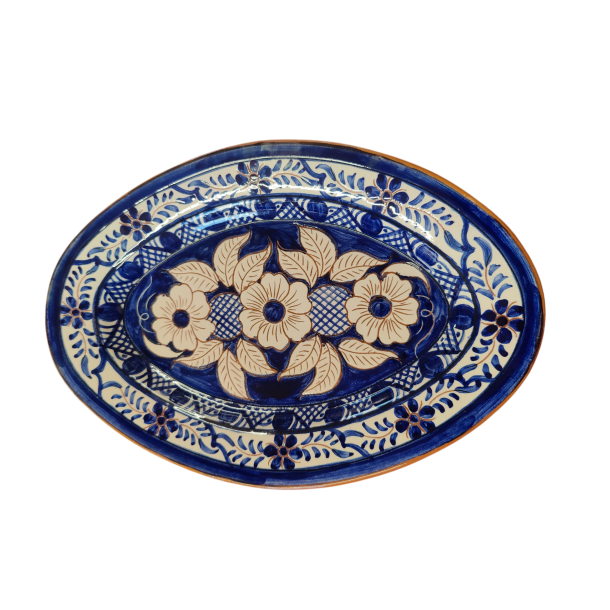 Ovalt fad 29 cm - Bl