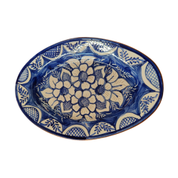 Ovalt fad 29 cm - Bl