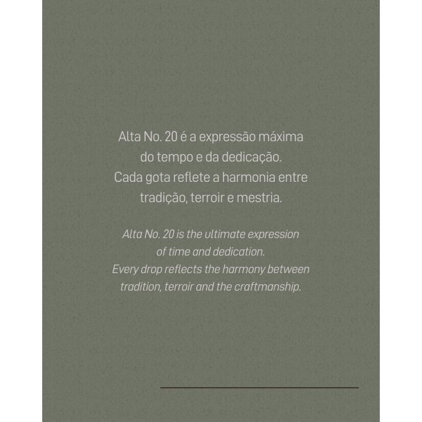 Pedra Alta N 20 - 20 rs Tawny