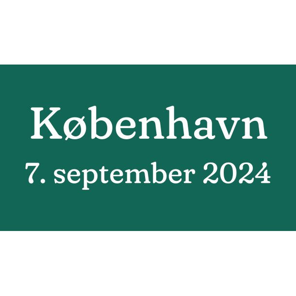 Portvinens Dag - København 7. September