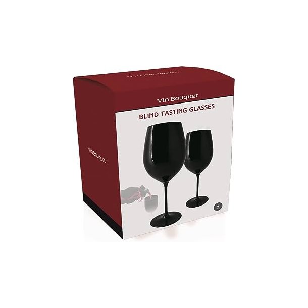 Vin Smageglas Sort (Kasse med 4 styk)