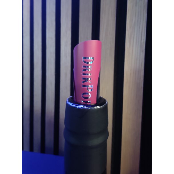 Drop Stop med DrikPortvins logo