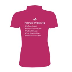 Portvin MythBuster - Polo shirt - Damemodel