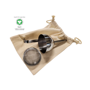 Eksklusiv dekanteringstragt med filter