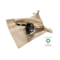 Eksklusiv dekanteringstragt med filter