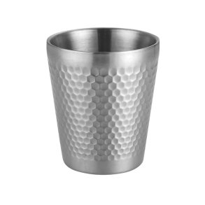 Dobbeltv�gget outdoor-kop i rustfrit st�l