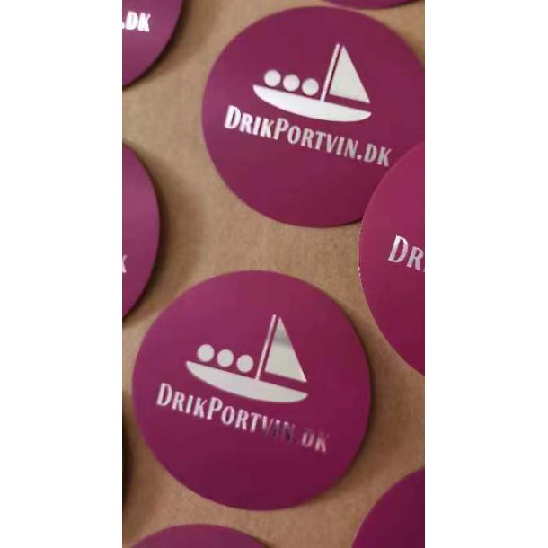 Drop Stop med DrikPortvins logo