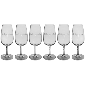 Graverede IVDP Portvinsglas Gave�ske