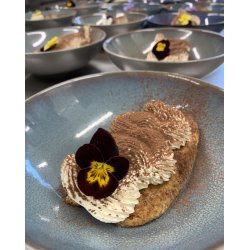 Mad og Portvin p Restaurant Linden i Holbk