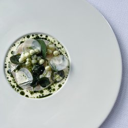 Mad og Portvin p Bandholm Badehotel